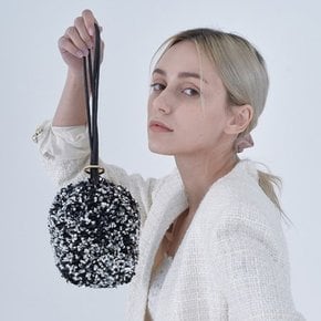 [steady seller] mirroball Bag - silver