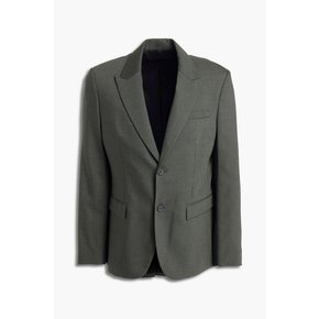 Cannes wool-blend flannel blazer 그린 31840166392237497