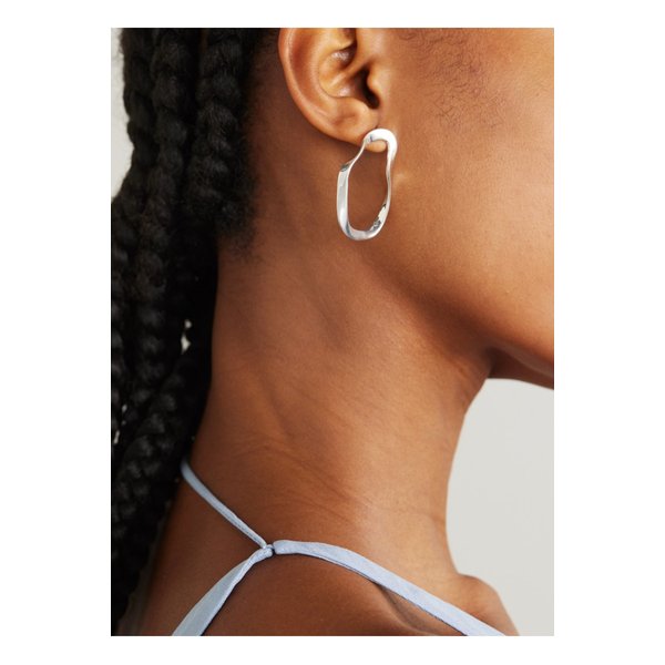 베라  스털링 실버 후프 이어링 1647597346403267