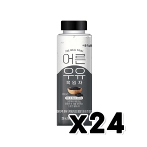 어른우유 흑임자 건강한끼 페트음료 250ml x 24개