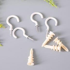 물음표나사 대 4.5cm(4개입) 인테리어 DIY 소품