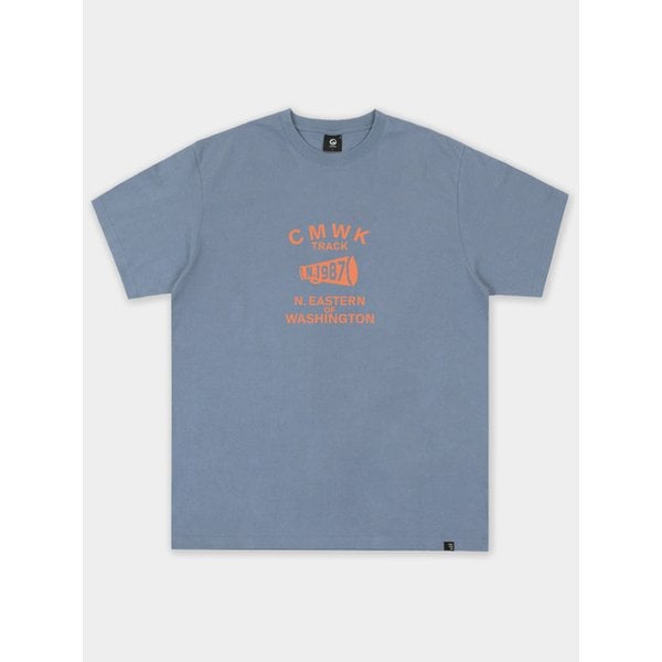 CMWK 트랙 빈티지 반팔티셔츠(인디블루)