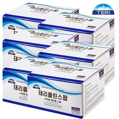 TG 태리 일회용알콜솜 600매 태리스왑(에탄올)