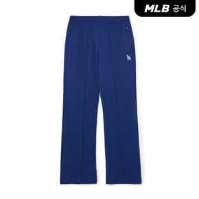 [엠엘비코리아공식] 여성 베이직 애슬레저 미디움로고 플레어 팬츠 LA (Blue)