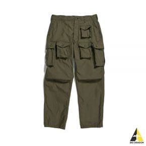 엔지니어드 가먼츠 FA Pant_Olive CP Weather Poplin (23F1F016-NQ297-EU00