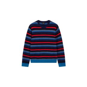 [PS PAUL SMITH] 헤어리 스트라이프 니트 5733328109000