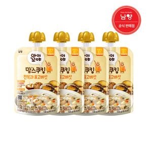 맘스쿠킹 유아 이유식 9개월   전복과표고 100g 4개_P335310137