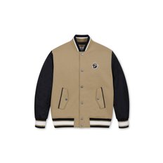 WAAC(왁골프)Men Waacky Varsity Jacket_WMUAA24623LBR