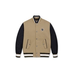 WAAC(왁골프)Men Waacky Varsity Jacket_WMUAA24623LBR