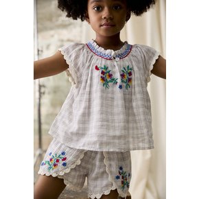 26SS 키즈 블라우스 BLOUSE PERLA GRI-S26-B0002