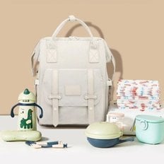  이시아르 기저귀 가방 백팩 아이보리_WE21A45
