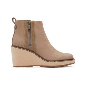 4693175 Toms Raven Womens Nubuck Water Resistant Ankle Boots