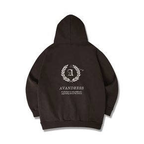 UNISEX LAUREL OVERSIZED HOODIE  BROWN