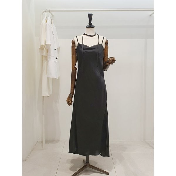 [파주점] 쥬크 주크 뷔스티에 끈벨트 섀틴 원피스 V262PSE944