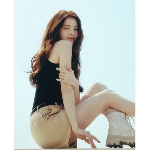 지오다노 [한소희] 코튼 버뮤다 쇼츠405501