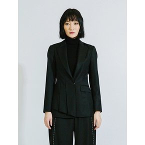 WING PLEATS BLAZER