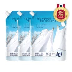 엘지생활건강 실내건조 테크 베이킹 구연산 2.6L 리필 겸용 X3개