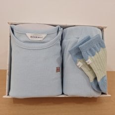 [25S/S신상품]BL)아미띠에뮤뮤반팔티셔츠&팬츠&골지단말세트(35170-670-05*671-06*35114-810-04)
