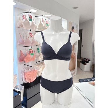 엘르이너웨어 25 F/W 1차 컴포트핏 노와이어 브라SET(EEWBR771,EEWBP771CH)