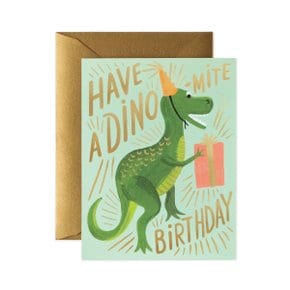 Dino-mite Birthday Card 생일 카드