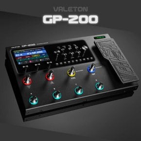 VALETON 베일톤 GP-200 멀티이펙터 블랙 (전용어댑터 포함)