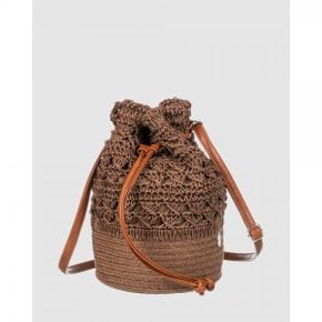 4377219 Roxy Womens Sunset Music Bucket Bag - ROOT BEER