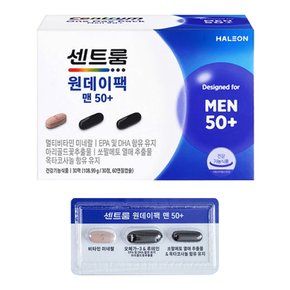 원데이팩 맨 50+ 30팩 x 1개 멀티 비타민 미네랄 쏘팔메토 루테인 H