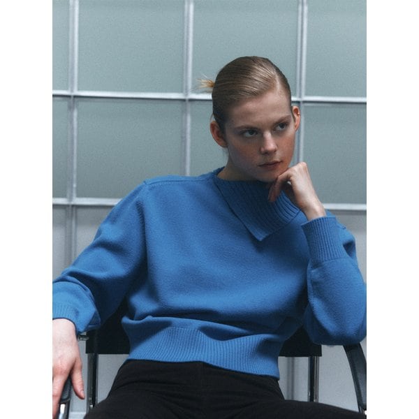 Stand Collar Knit Top_2color