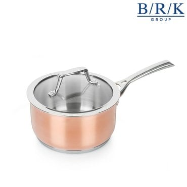 BRK 모던쉐프 코퍼 통3중 동냄비 편수 18cm