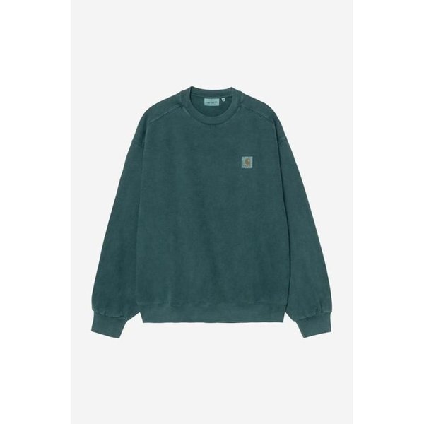 25FW 칼하트 WIP 긴팔 티셔츠 I0295220AUGD DEEP LAGOON DOM
