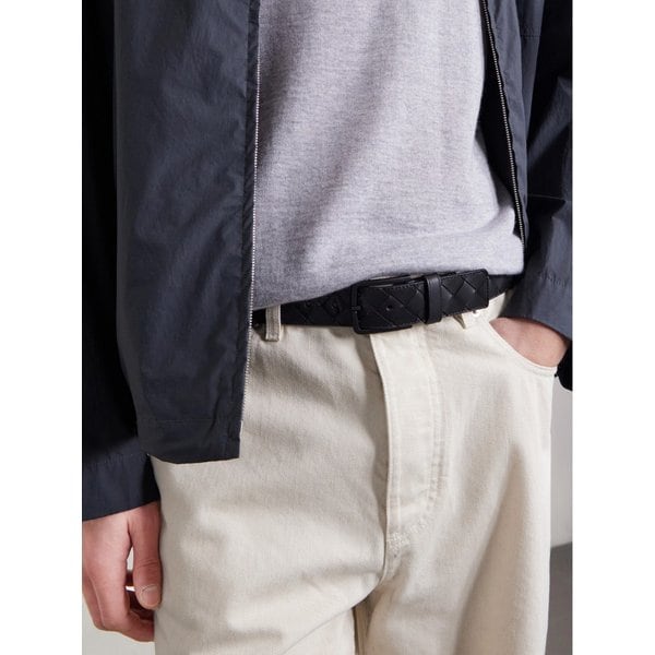 3.5cm 인트레치아토 가죽 벨트 46376663163065637