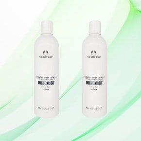 더바디샵 화이트 머스크 센티드 바디로션 400ml 2개