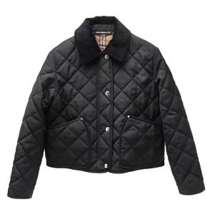 랜포드 크롭 퀼팅 재킷 8078519 BLACK