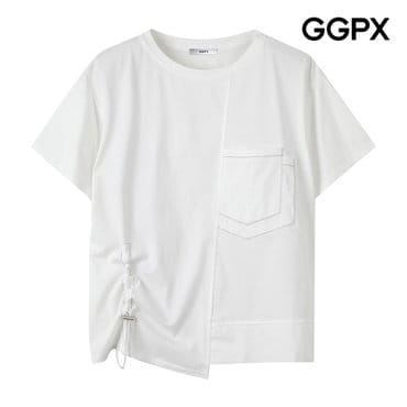 GGPX 원 스트링 스티치 포켓 반팔 티셔츠 (GP5TS040F)