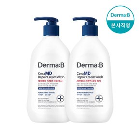 [1+1] 세라엠디 리페어 크림 워시 400ml