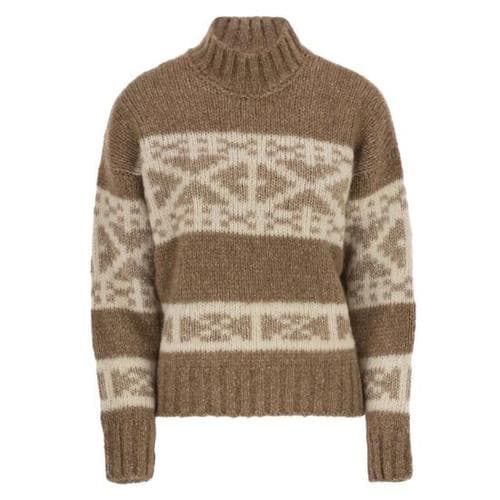 페세리코 터틀넥 S99409F03 BROWN BEIGE