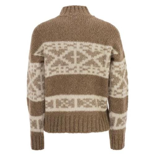 페세리코 터틀넥 S99409F03 BROWN BEIGE