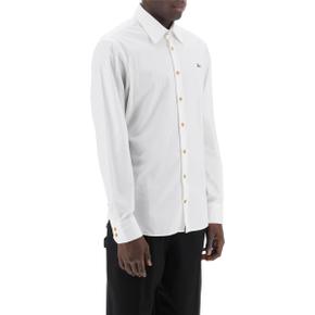 Mens shirt 2401000JW009QBS WHITE