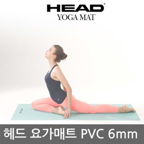 요가매트 PVC 6mm 민트