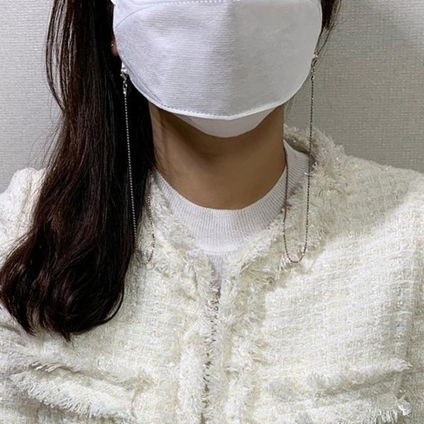 [더블디] 마스크스트랩 컬러구슬 비즈 마스크줄 마스크끈 MST83