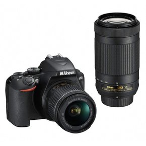Nikon 디지털 SLR 카메라 D3500 더블 줌 키트 D3500WZ