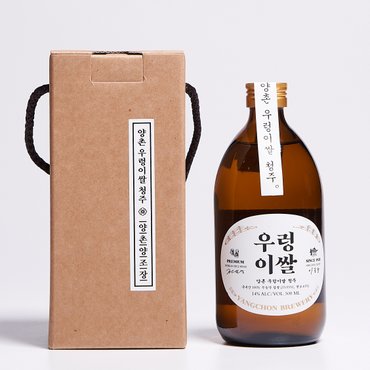  우렁이쌀청주 14도 500ml 양촌양조 논산청주 전통 술