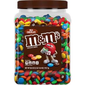 M&M`S 엠앤엠즈 밀크 초콜릿 캔디 벌크 대용량 1.7kg Milk Chocolate