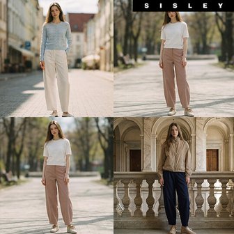 시슬리 [아쇼라]26SS 시슬리  26SS웰메이드  컴포트 팬츠