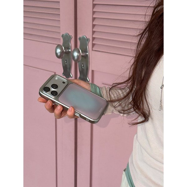 Fuzzy Berry Phone case 실버 (에폭시/글라스/맥세이프 글라스)