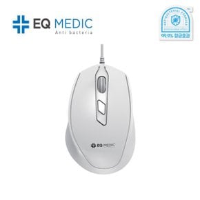 EQ medic SANITIZE M3 화이트 항균유선 마우스_N1593460