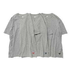 26SS 휴먼메이드 반팔 티셔츠 HM00CS001 GRAY DOM