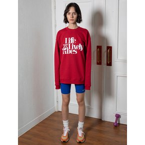 UNISEX_LIVELY SWEATSHIRT_RED