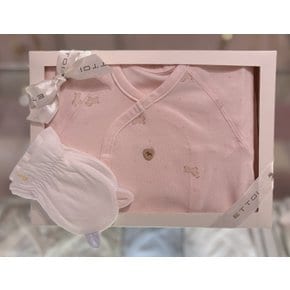 (임신출산선물)포니배내저고리X손싸개세트 (07S117003S2)