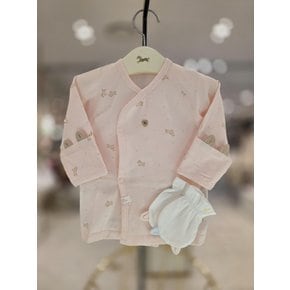 (임신출산선물)포니배내저고리X손싸개세트 (07S117003S2)